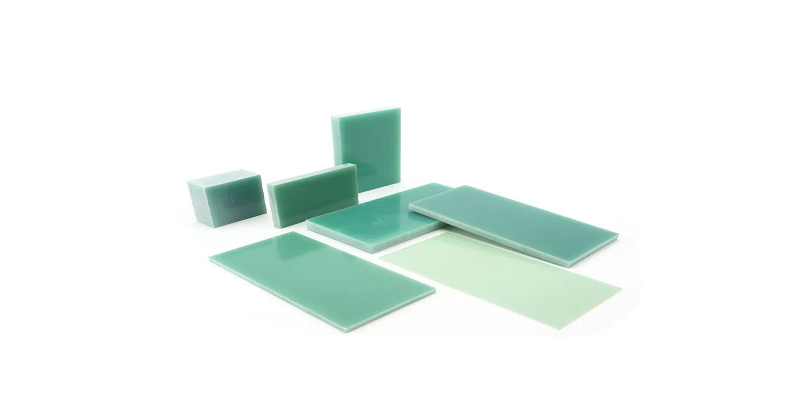 does the melting point of fiberglass sheets of different colors differ