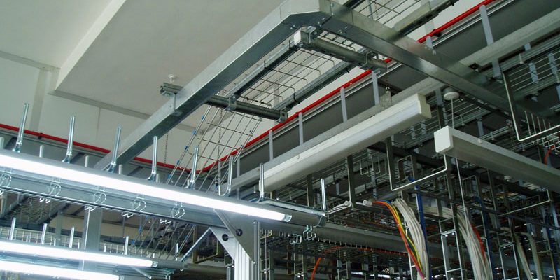 Cable Tray Waterfall Dropout