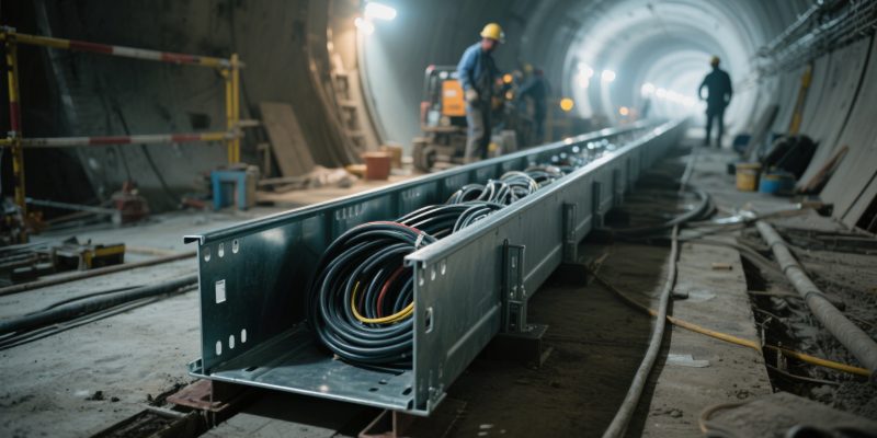 Types of Cable Trays for Tunnel Use