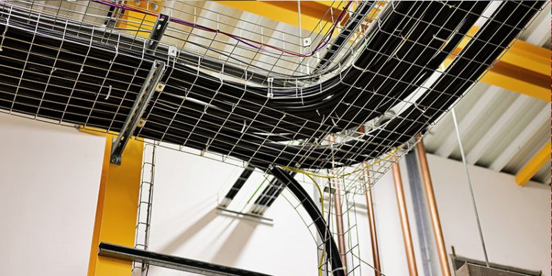 Compliance with Overhead Cable Tray Standards