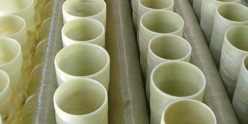 Broad View of Spun Fiberglass Tube